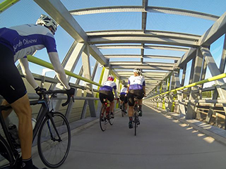 Cyclists on Brisbane Corso